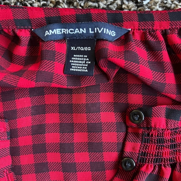 American Living long sleeve blouse - Picture 7 of 8